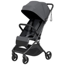 Прогулочная коляска Carrello Solo CRL-5531 Chrome Grey серая книжка